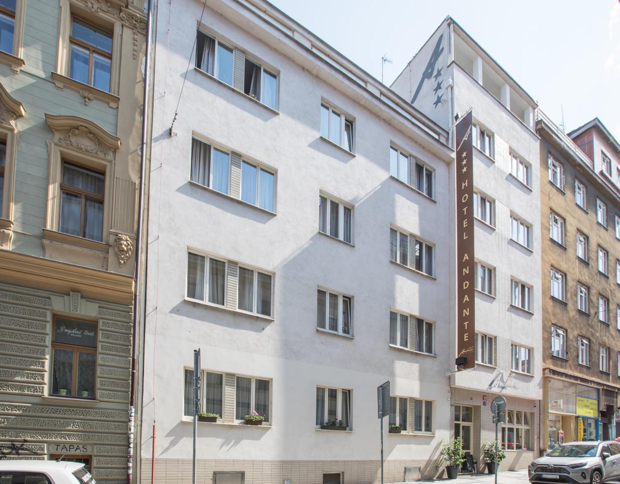 Hotel Andante Prag Exterior foto